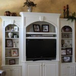 Custom TV unit milwork in Bucks County, PA