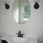 White Bathroom Remodel in Bucks County