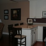 Modern kitchen countertop remodel in Penndel, PA