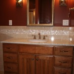 Wooden Cabinet Bathroom Remodel in Bucks County, PA