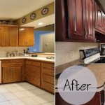 Schrock Before and After Cabinet Refacing