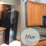 Singleton Before and After Cabinet Refacing